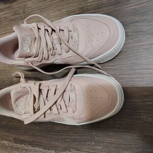 Nike Women's Pink Air Force 1 Shoes